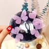 Bolsa de Rede para Cabelo de Dança Infantil Ballet Latinas Exame de Grau Rede para Cabelo Bola de Cabelo para Cabelo de Dançarina Artefato para Cabelo