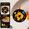 Decorações de Suspensão de Abóbora de Halloween Chocalho Enfeites de Suspensão Não Tecidos Materiais Manuais DIY Pequenos Presentes para Crianças