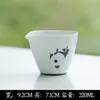 Serie de Juego de Té Pintado a Mano de las Dinastías Tang y Song, Juego de Té Kung Fu para Uso Doméstico, Incluye Gaiwan, Tetera, Tazas de Té, Posavasos, Recipiente para Té y Colección de Cuchara para Té