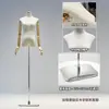 Tienda de Ropa Accesorios de Modelo Ropa de Mujer Maniquí de Medio Cuerpo para Escaparate Perchero Muñeca Falsa Maniquí de Vestido de Novia Soporte de Exhibición