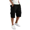 Shorts de Trabajo para Hombre de Comercio Exterior Transfronterizo Primavera 2025, Pantalones Cargo Deportivos Casuales Multibolsillos, Shorts de Secado Rápido para Hombre