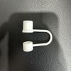 Stanley Tapa de Pajilla de Vidrio de 10 mm Flor de Cinco Pétalos Punta de Pajilla Accesorios de Vidrio Stanleyyeti