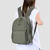 Mochila de Estilo Simples Feminina de Grande Capacidade Leve Multi-Bolsos para o Dia a Dia Viagem Mochila Escolar Estudante Novidades para a Temporada de Volta às Aulas