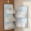 Solución de almacenamiento de lencería y ropa interior para dormitorio: bolsa de almacenamiento para lencería, organizador colgante, organizador de armario con cremallera para sujetadores, calcetines y otros artículos