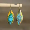 Brincos de Argola com Pingente de Gota de Água da Moda para Mulheres Exquisitos Brincos Brincos de Pedra do Imperador brincos
