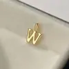 Plata S925 Colgante Individual Transfronterizo Pulsera de Letras DIY Collar Chapado en Oro de 14K Accesorios de Colgantes Simples Compactos