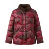 Ropa de Algodón para Abuela Ropa de Invierno Ropa Gruesa con Felpa para Personas de Mediana Edad y Mayores Chaqueta de Algodón Cálida para Mujer Ropa de Mamá Ropa de Algodón Cálida Traje Tang para Señora Mayor Chaqueta de Algodón
