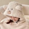 Nuevo Original Lindo sombrero de felpa con orejas de oso lana de cordero doble grueso cálido sombrero de invierno estudiante femenino