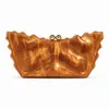 Comercio Exterior Transfronterizo Nuevo Bolso de Noche de Moda para Mujer Acrílico Bolso de Mano para Banquete Boda Bolso Cruzado de Hombro Único