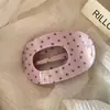 Pinza plana para el cabello que no lastima la parte posterior de la cabeza, adecuada para mujeres con cabello fino, pinza de cocodrilo elegante y exquisita, pasador versátil