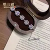 Nuevo Pulsera de Calabaza de la Fortuna de Jade de Espuma de Agua Natural Incrustado Estilo Chino para Mujer, Temática de Gato, Nicho, Versátil, Lujo Ligero, Joyería de Alta Gama