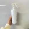 Em Estoque Frasco Spray de Álcool 500ml de Ombro Reto Formato Pequeno de Rato, Frasco Spray Desinfetante, Frasco Plástico Transparente para Uso Doméstico para Regar Flores