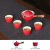 Conjunto de Chá de Viagem Artefato para Fazer Chá Preguiçoso Copo Rápido para Convidados Preparo Livre e Fácil Conjunto Portátil de Chá Kung Fu Conjunto de Xícaras de Chá Bule Doméstico