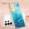 Funda para Samsung S23 con borde ultra suave y cristal chapado, diseño creativo y personalidad.