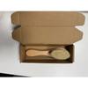 Peine de madera de haya tamaño pequeño para airbag cepillo de lana peine plano cepillo portátil para champú de bebé cepillo suave de lana juego de peines para el cabello