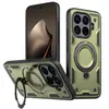 Funda para Teléfono Móvil Adecuada para Xiaomi 15Tpro Soporte Magnético Giratorio Anti-Caída Redmi Note15 Funda Anti-Caída de Cuatro Esquinas Todo Incluido