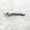 Braçadeira para Medidor de Nível de Água de Instalação Rápida Medidor de Nível de Tubo de Vidro Braçadeira de Aço Inoxidável de Grau Sanitário Medidor de Observação de Montagem Lateral
