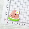 Accesorios Grandes de Resina Fresa Melocotón Piña Fruta Luminosa DIY Pegamento de Crema Imanes para Refrigerador Accesorios para el Cabello Pegatinas para Tazas de Agua