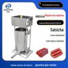 Máquina vertical de fazer linguiça pequena máquina de encher linguiça máquina de encher linguiça de presunto aço inoxidável elétrica máquina de encher linguiça comercial