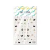 Nuevos Pegatinas Estéreo para Uñas con Relieve de Familia de Gatos Sky Lindas de Alto Valor Adhesivas Decoración DIY para Cámara de Uñas