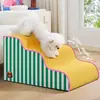 Escaleras para Mascotas Transfronterizas para Todas las Estaciones, Rampa de Escalada para Perros, Escaleras para Perros Mayores, Escaleras de Escalada Multinivel para Perros Pequeños en Invierno