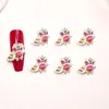 Estilo Ano Novo Estilo Chinês Cabeça de Leão Acessórios para Unhas Resina Peças Pequenas Brincos DIY Desenho Animado Festivo Decorações para Unhas