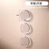 Pegatinas Anticolisión, Pegatinas Tope de Puerta, Almohadillas de Silicona para Puerta de Refrigerador y Puertas de Gabinete, Tiras Silenciosas para Pared para Prevenir Colisiones Partículas de Manija de Puerta