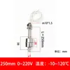 Acero Inoxidable 304 Alta Temperatura Flotador Único Interruptor de Nivel de Líquido Controlador de Nivel de Agua Sensor Automático de Alarma de Nivel Alto y Bajo