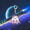 Merchandising de Honkai Star Rail Llavero Acrílico Mariposa Bebiendo Luna Fuego Fluyente Luciérnaga Arena Fluyente Fuegos Artificiales Dorados Colgante Accesorio para Bolsa