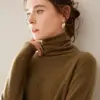 Suéter de Cashmere Macio e Ceroso com Gola Peluda Feminino Outono e Inverno Suéter Interno Elegante Top de Gola Alta Camisa Base de Tricô