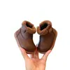 Botas Versátiles Peludas para Niñas Nuevos Zapatos Cómodos para Bebés Zapatos Suaves para Niños Pequeños Zapatos de Princesa para Niñas Zapatos para Bebés Botas para Bebés