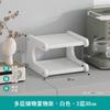 Portavasos Estante de Almacenamiento para Vasos Cocina Comedor Encimera Lateral Mesa de Comedor Vaso de Agua Taza de Té Artículos Varios Estante Organizador de Doble Capa