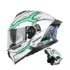 Atacado de Fabricante de Capacetes para Motocicleta para Homens e Mulheres, Capacetes Bluetooth Full-Face, Proteção Fresca Anti-Embaçante para Pilotagem de Veículos Elétricos
