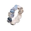 Pulsera Elástica Cuadrada Geométrica de Esmalte de Venta Caliente Transfronteriza para Mujer, Pulsera Cuadrada Irregular de Moda y Gama Alta