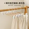 Cabides de Madeira Maciça Atacado Hotel Novo Estilo Chinês Cabides de Madeira Antiderrapantes Cabides para Loja de Roupas Cabides para Roupas