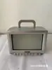 Item Antigo Retrô Concha Colorida Mini Pequeno Preto e Branco Televisor Antigo Decoração de Loja Ornamento Adereço de Exibição