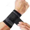 Muñequeras Deportivas, Presurizadas, Delgadas, Correas de Envoltura de Alta Elasticidad, Protectores de Muñeca para Baloncesto, Bádminton, Tenis, Antiesguince, Absorbentes de Sudor
