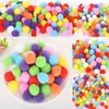 Pompons Coloridos Criativos de Natal Infantis Artesanais DIY Pingente de Joia Decoração Acessórios de Vestuário Materiais Bola Redonda Lote