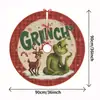 Nueva Falda para Árbol de Navidad con Diseño de Mejor Venta en Amazon Decoración para Base de Árbol Impresión Digital Suministros Navideños Decoraciones