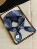 Bufanda Cuadrada Pequeña de Algodón y Lino Estilo Retro Francés para Viajes de Primavera y Verano, Bufanda Delgada de Seda para Uso Diario, Bufanda para Protección del Cuello, Pañuelo Decorativo para la Cabeza, Cinta para el Cabello