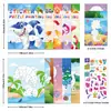 Pegatinas de Rompecabezas 3D Transfronterizos Manualidades Infantiles Rompecabezas Poligonal DIY Venta al por Mayor en Stock
