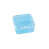 Caixa de Plástico Quadrada PP 4,5cm Caixa para Joias, Miçangas, Pequenos Acessórios, Armazenamento, Caixa para Protetores de Ouvido, Tampa Flip com Gancho, Caixa Vazia