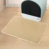 Tapete para Caixa de Areia de Gato com Frete Internacional, Tapete Coletor Antrespingo Dobrável de Camada Dupla para Caixa de Areia de Gato, Tapete de Controle de Areia de Gato