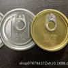 Tampa de Alumínio de Abertura Fácil, Transparente e Fácil de Rasgar, Formato Redondo, Adequada para Latas Metálicas de Alimentos, Embalagem Universal, Disponível em Vários Tamanhos e Personalizável