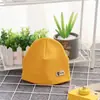 Outono e inverno bebê algodão fetal boné recém-nascido chapéu casa quente desenho animado bonito pulôver boné