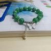 Elegante Pulsera Pequeña Fresca de Alta Gama Delicada de Lujo Ligero Diseño Nicho Corazón de Chica Mori Mariposa Campana Gradiente Joyería