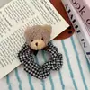 Lindo Oso de Peluche de Dibujos Animados Cuerda para el Cabello Infantil Cuerda para el Cabello de Conejo Accesorios para el Cabello de Alta Elasticidad Duraderos Adorno para la Cabeza