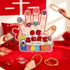La felicidad es pan comido Juego Bestseller Props para la Recepción del Novio Props para Fotos de Boda Juego de Bloqueo de Puerta para Recepción Civilizada del Novio