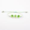 Pulsera de narciso tejida a mano flor seca flor seca bola de cristal amigas estudiantes pequeña fresca adornos transfronterizos
