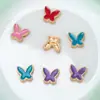 Joyas Creativas Accesorios DIY Nuevo Patrón de Mariposa Perforada Colgante de Collar Pulsera Colgante Fabricante Venta al por Mayor